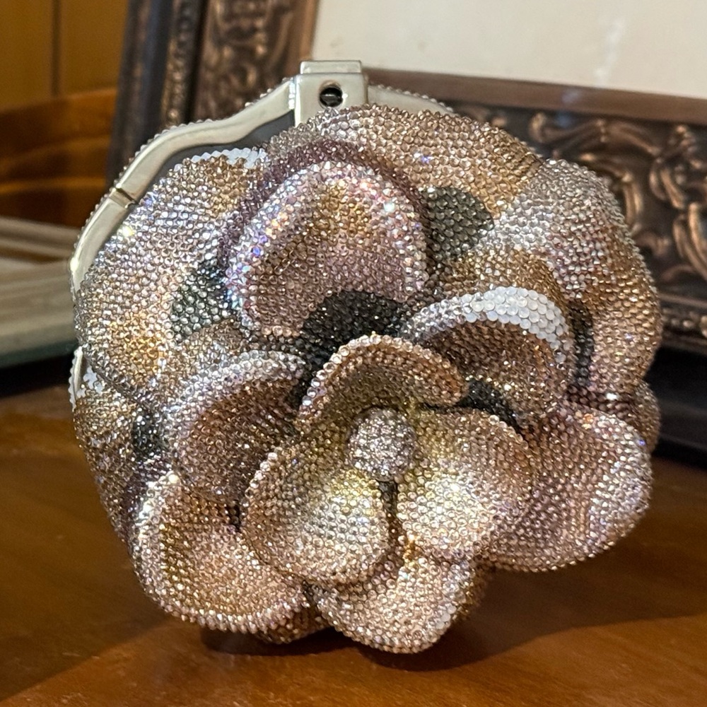 Judith Leiber Magnolia Bloom Clutch Bag